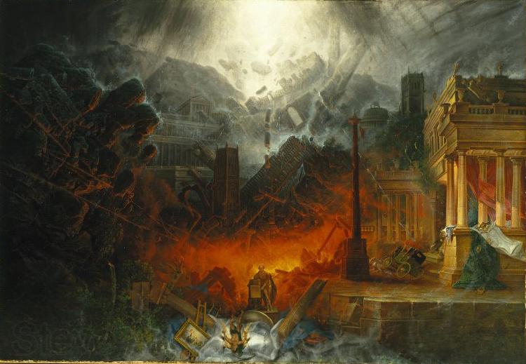 Samuel Colman The Edge of Doom France oil painting art